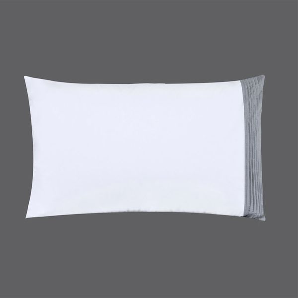 Francis Brennan the Collection Contrast Pintuck Housewife Pillowcase