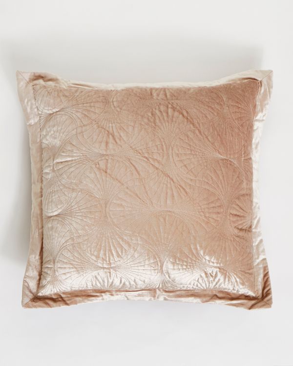 Francis Brennan the Collection Mink Velvet Euro Cushion