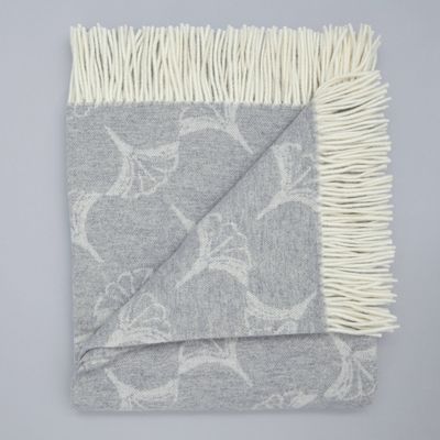 Francis Brennan the Collection Wool and Cashmere Throw thumbnail