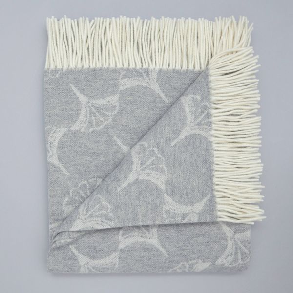 Francis Brennan the Collection Wool and Cashmere Throw