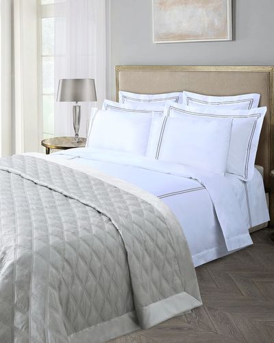 Francis Brennan the Collection Rossalia Grey Bedspread
