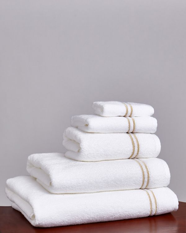 Francis Brennan the Collection Gold Stripe Towel