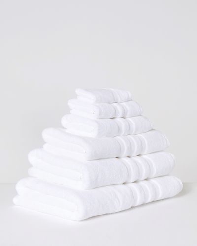 Francis Brennan the Collection White Rope Towel thumbnail
