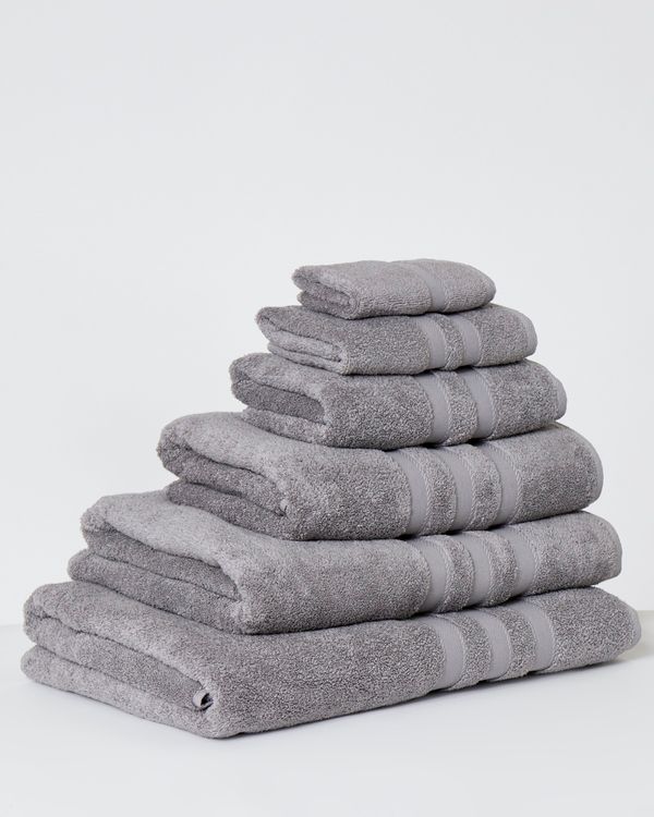 Francis Brennan the Collection Grey Rope Towel