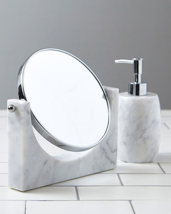 Francis Brennan the Collection Italian Marble Vanity Mirror
