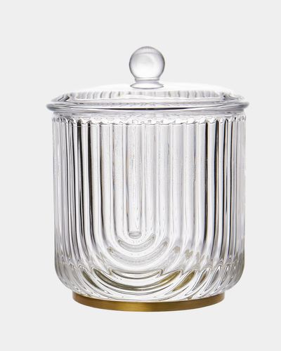 Francis Brennan the Collection Glass Cotton Jar