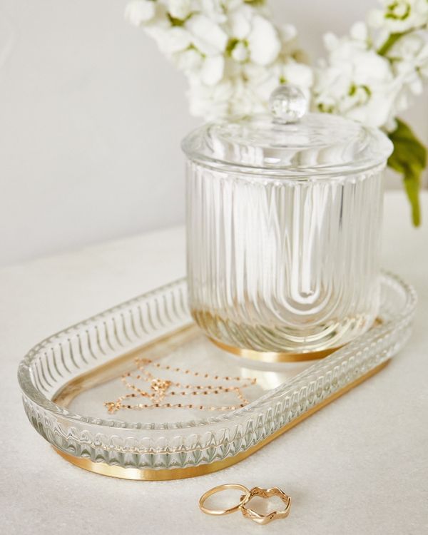 Francis Brennan the Collection Glass Vanity Tray