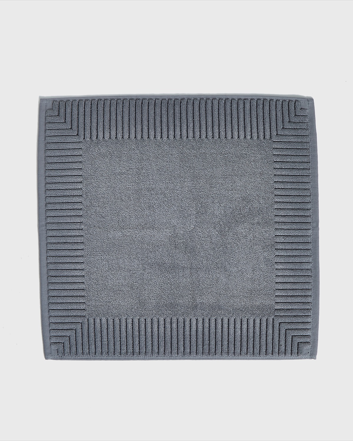 Dunnes Stores  Grey Francis Brennan the Collection Grey Square Bath Mat