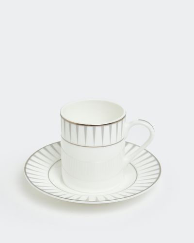 Francis Brennan the Collection Stripe Espresso Cup And Saucer