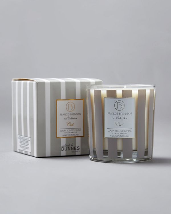 Francis Brennan the Collection Stripe Candle