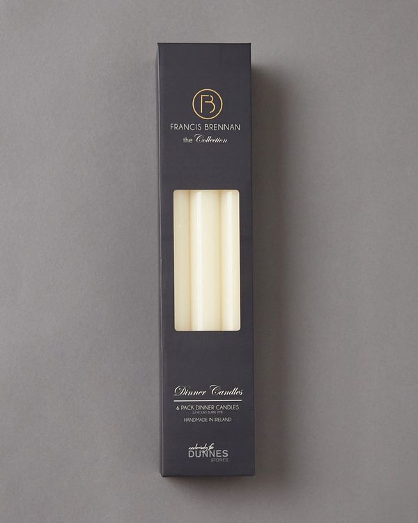 Francis Brennan the Collection Dinner Candles - Pack Of 6