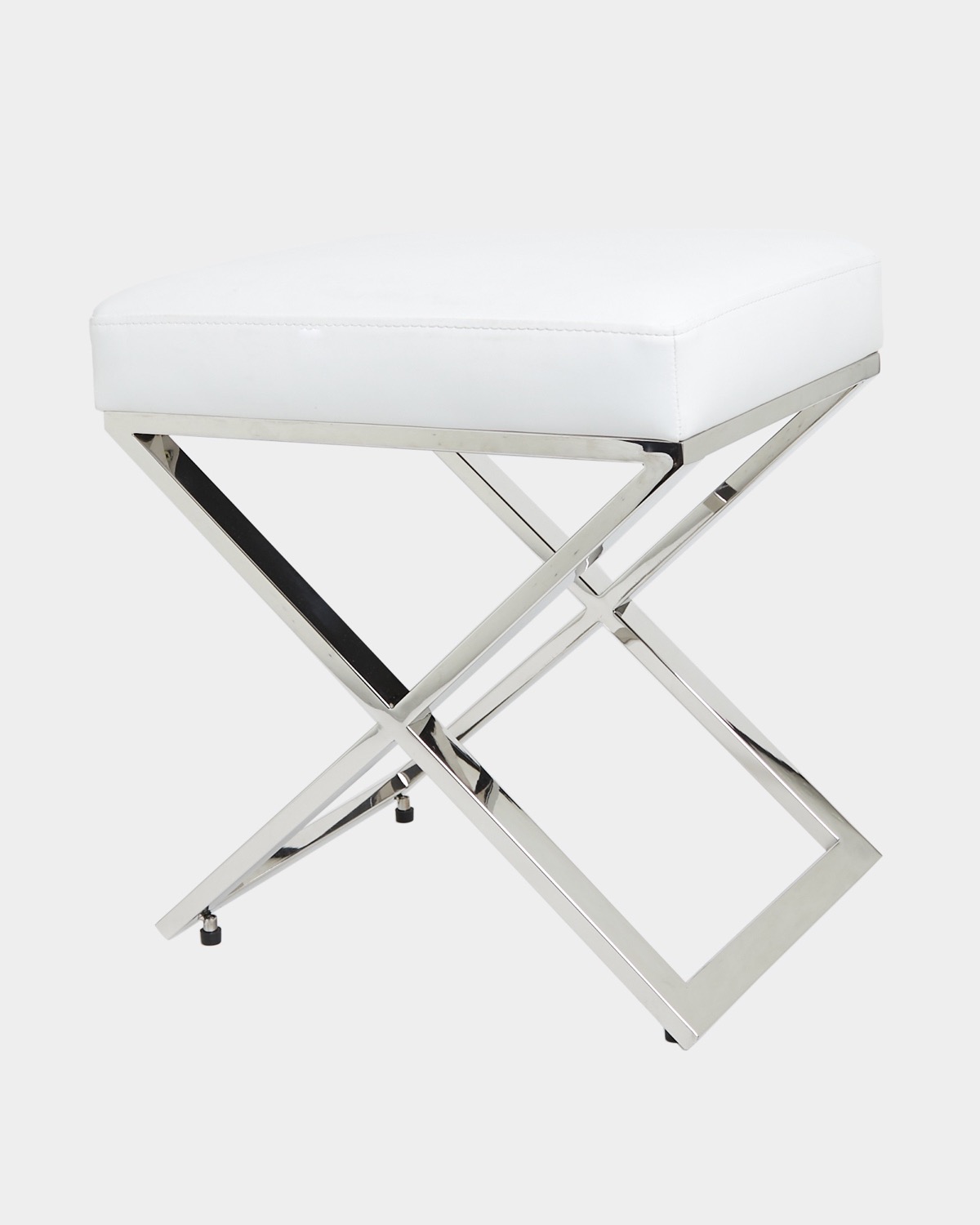 Dunnes S Chrome Francis Brennan, Vanity With Stool