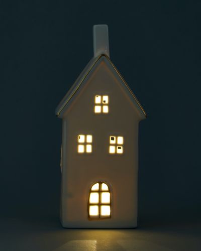 Francis Brennan the Collection LED Tall Porcelain House