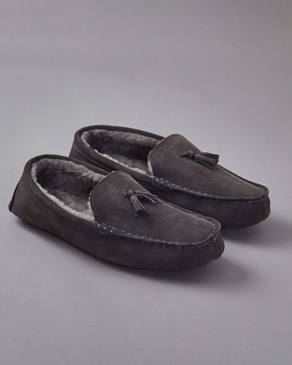 Francis Brennan the Collection Mens Moccasin Slipper