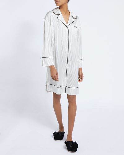 Francis Brennan the Collection Aylex Stripe Nightdress