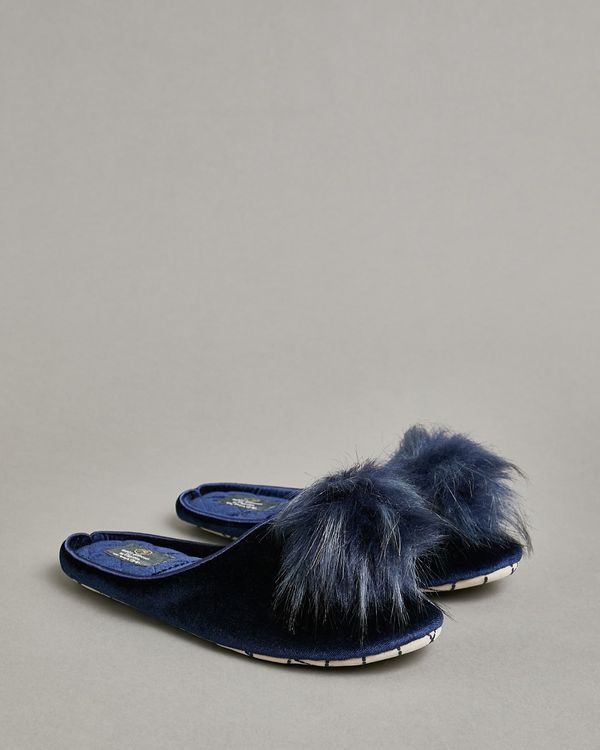 Francis Brennan the Collection Pom Slipper