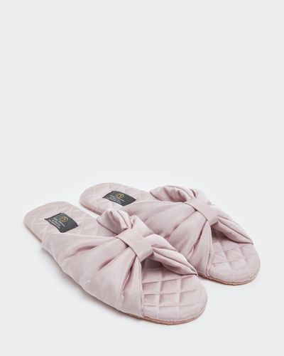 Francis Brennan the Collection Satin Slippers