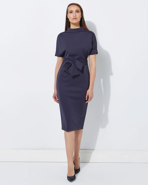 Lennon Courtney at Dunnes Stores Midnight Tie Back Dress