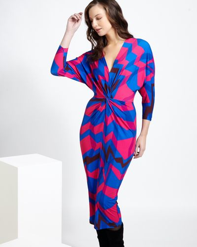 Lennon Courtney at Dunnes Stores Twister Print Dress thumbnail