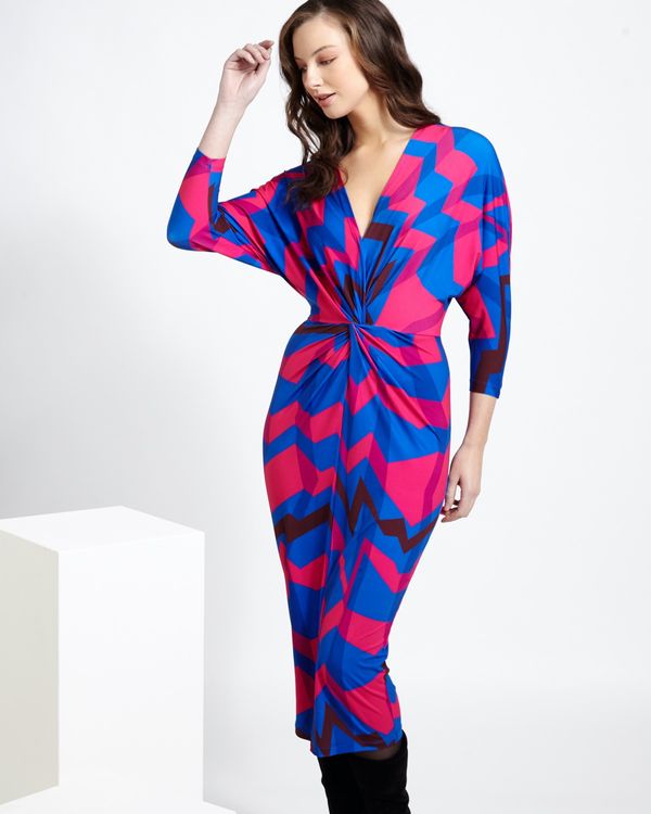 Lennon Courtney at Dunnes Stores Twister Print Dress