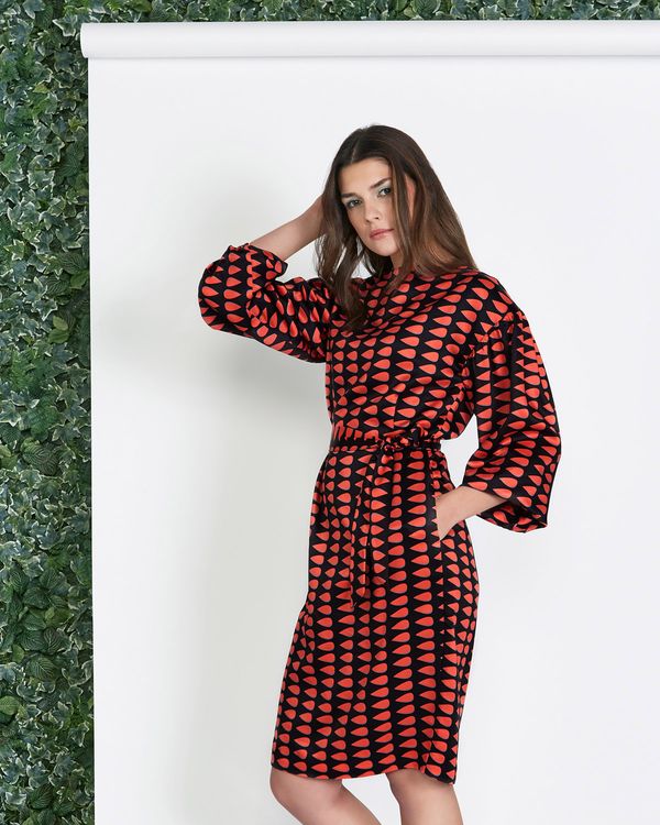 Lennon Courtney at Dunnes Stores Print Droplet Dress