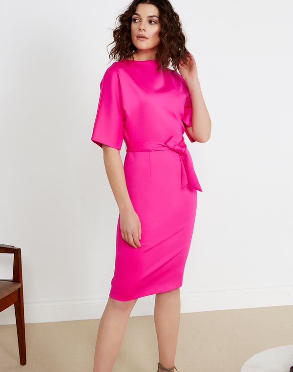Lennon Courtney at Dunnes Stores Pink Batwing Dress