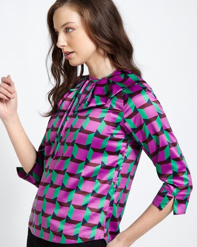Lennon Courtney at Dunnes Stores Check Mate Blouse thumbnail