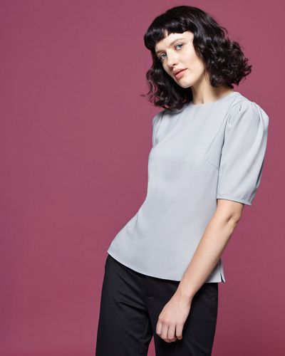 Lennon Courtney at Dunnes Stores Pleat Sleeve Top thumbnail
