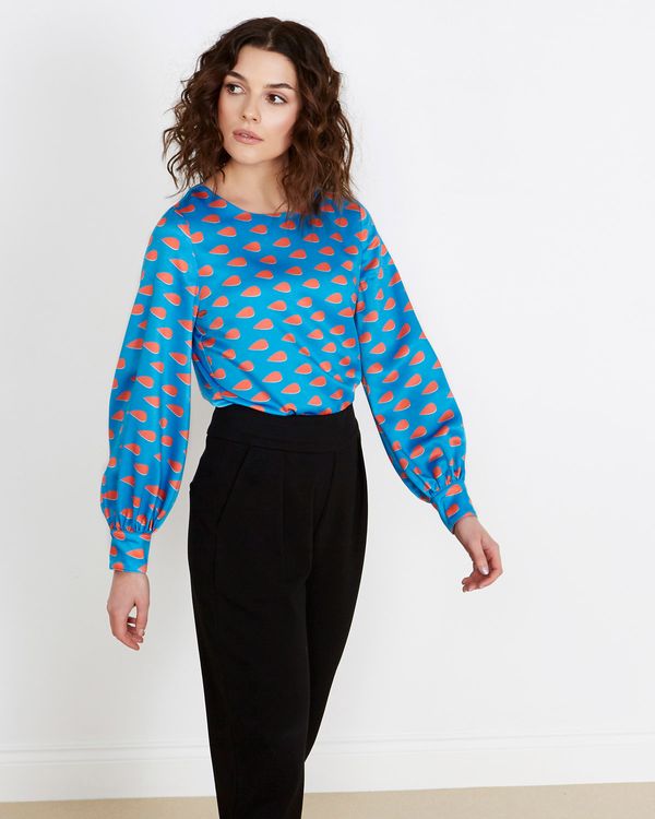 Lennon Courtney at Dunnes Stores Drop Print Blouse