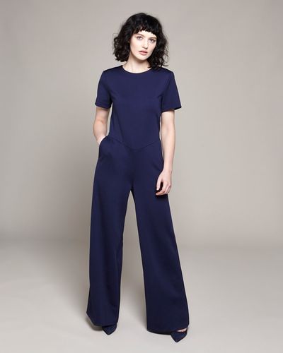 Lennon Courtney at Dunnes Stores Navy Jumpsuit thumbnail