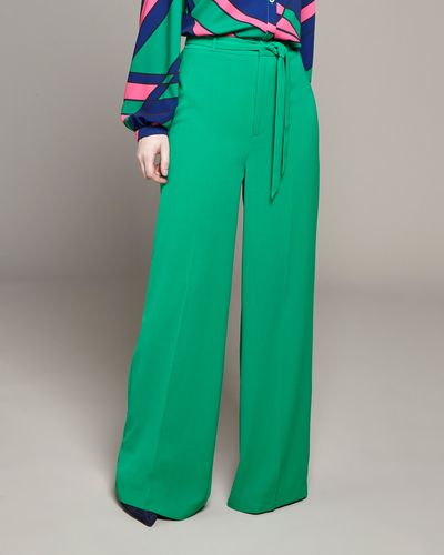 Lennon Courtney at Dunnes Stores Green Wide Leg Trousers thumbnail