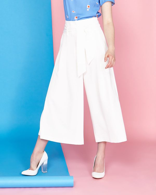 Lennon Courtney at Dunnes Stores White Culottes