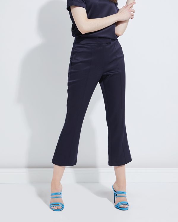 Lennon Courtney at Dunnes Stores Navy Kick Flare Trousers