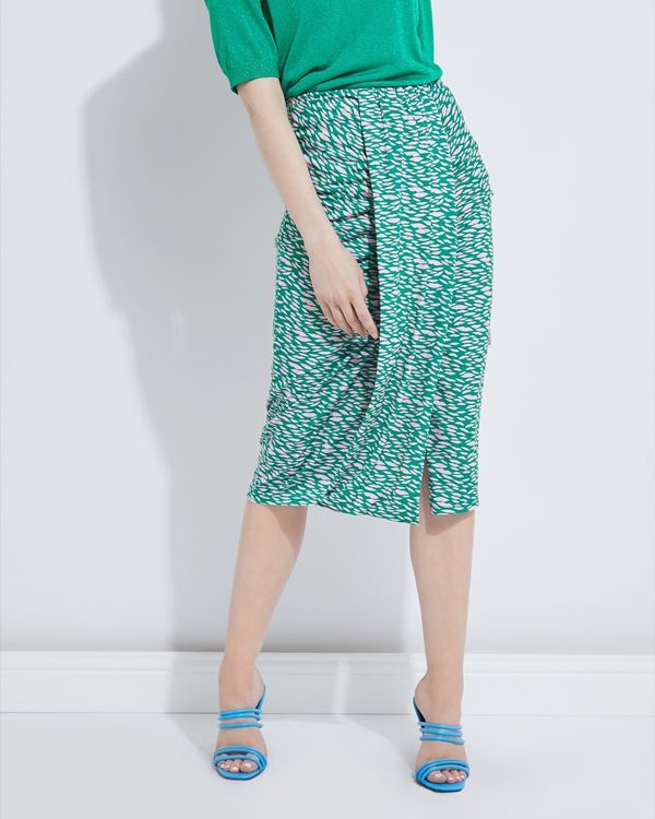 Lennon Courtney at Dunnes Stores Jersey Printed Skirt