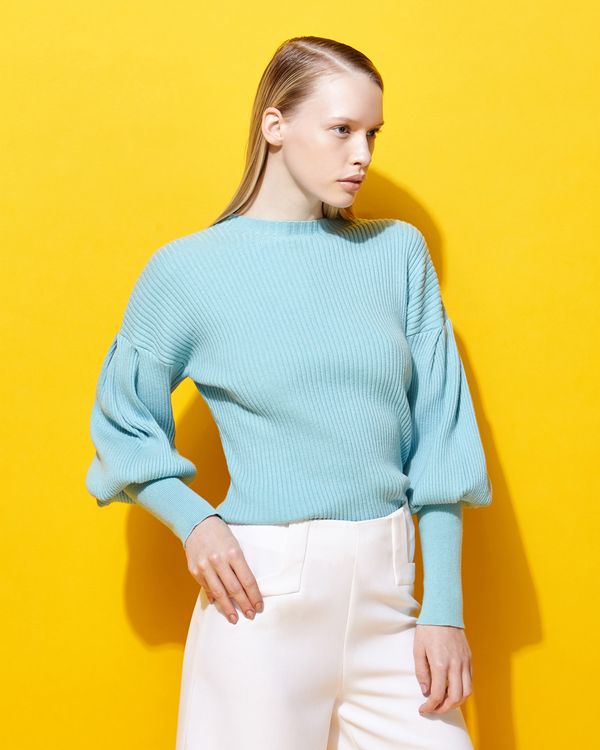 Lennon Courtney at Dunnes Stores Icy Blue Knit
