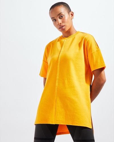Helen Steele Saffron Longline T-Shirt