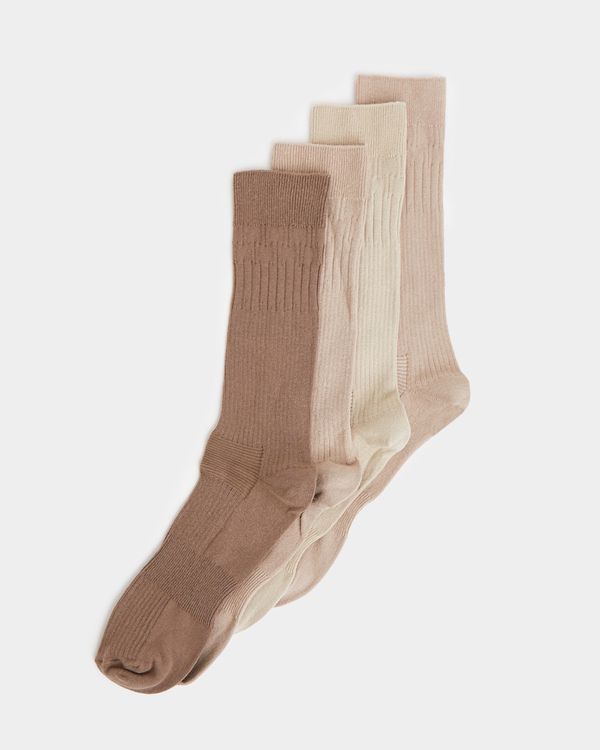 Comfort Top Socks - Pack Of 4