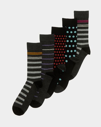 Soft Touch Bamboo Socks - Pack Of 5 thumbnail