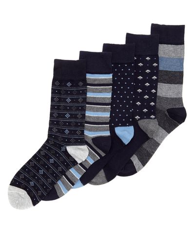 Soft Touch Bamboo Socks - Pack Of 5 thumbnail