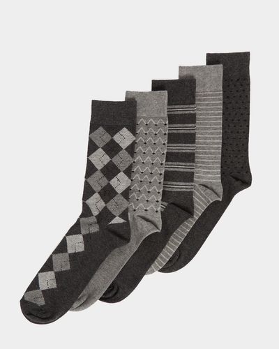 Modal Design Socks - Pack Of 5 thumbnail