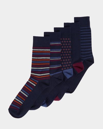 Modal Design Socks - Pack Of 5 thumbnail