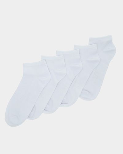 Dunnes Stores | White Trainer Socks - Pack Of 5