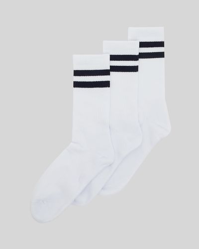 Fashion Sport Crew Socks (Pack Of 3)