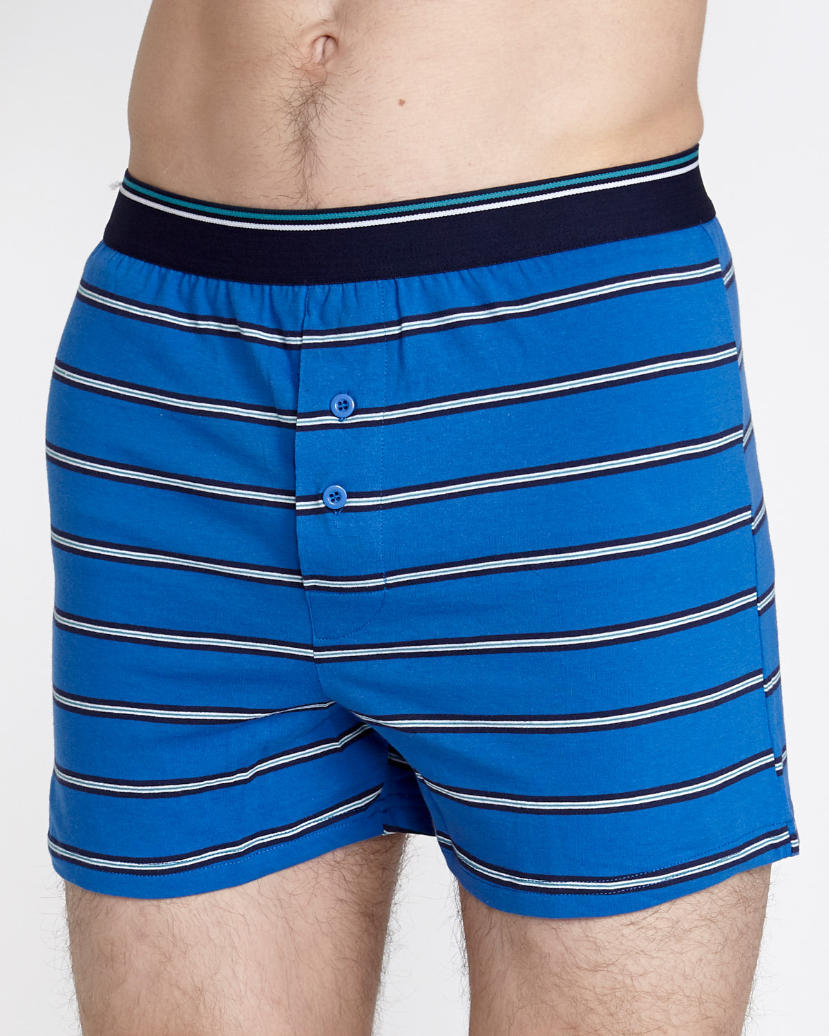 Dunnes Stores | Blue-red Loose-Fit Boxer - 3 Pack
