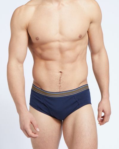 Cotton Rich Stretch Briefs - Pack Of 4 thumbnail