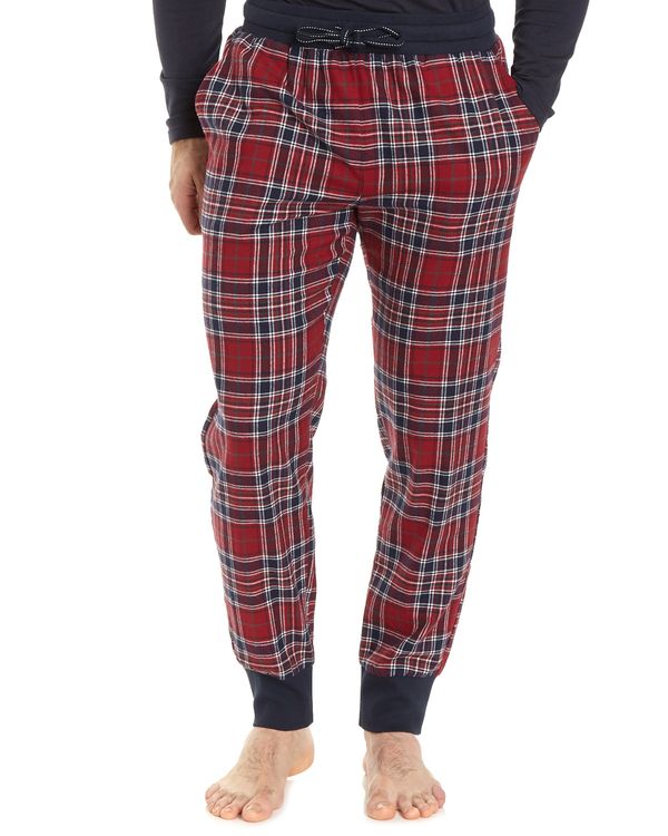 Tartan Check Cuff Flannel Pyjama Pants