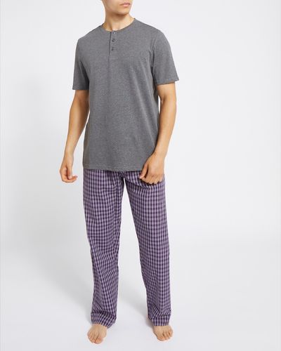 Woven Lounge Pyjama Set