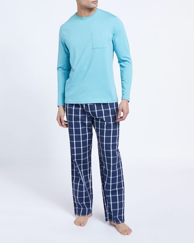 Pure Cotton Long-Sleeved Pyjamas Set thumbnail