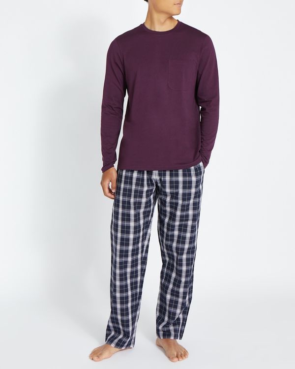 Pure Cotton Long-Sleeved Pyjamas Set