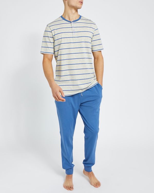 Short-Sleeved Cotton Pyjama Set